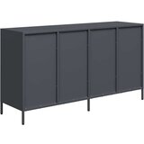 vidaXL Komoda antracit 135x39x73,5 cm hladno valjani čelik | shoptok.hr