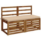  Jastučić za klupu SOEST 100% poliester Krem 120 x 50 x 5 cm - Krem 120 x 50 x 5 cm Melange | shoptok.hr