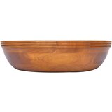 Maison Chic Umivalnik - Kopalna umivalnik - Lavabo iz trdne tikovine Φ40x10 cm, (21684600) Cene