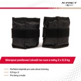 Worqout Weights 0.5KG x 2 pc Ankle Weights for Men & Women - unisex | shoptok.hr