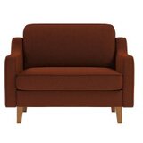 Atelier Del Sofa 1-Seat sofa - fotelja robin loveseat tile red walnut | ePonuda.com