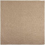  Tepisi za područja Moiré AGIRA Prirodna 120 x 120 cm Poliester | shoptok.hr