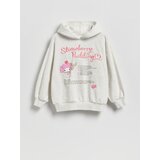 Reserved GIRLS` JOGGING TOP - svijetlo siva Cijene