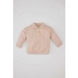 Defacto Baby Girl Sweatshirt with Soft Fuzzy Inside cene