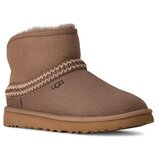 Ugg Gležnjarji Classic Mini Crescent Kostanjeva | Shoptok.si