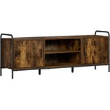  TV ormar 133 x 33 x 50 cm Dimljeni hrast Konstruirano drvo | shoptok.hr