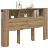 Ormarić s uzglavljem Artisan hrast 160x18,5x103,5 cm Konstruirano drvo | shoptok.hr