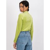 Italy Moda Blouse-DHJ-BZ-6561.09P-lime green | Shoptok.si