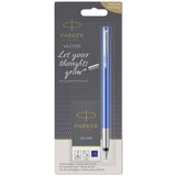 Parker Nalivno pero Vector + 5 črnilnih vložkov, moder Cene