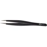 CK ESD pinceta 00 SA-ESD šiljasta, plosnata 120 mm . T2347D
