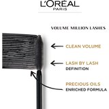 L´Oréal Paris Volume Million Lashes Extra Black maskara za zgostitev in podaljšanje trepalnic odtenek Black 9 ml | Shoptok.si
