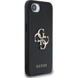 Guess GUHCPSE4PGT4MBK ovitek za iPhone 16e - Grained - črn | Shoptok.si