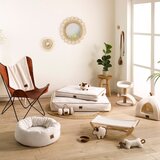 Love Story kremno bela postelja za pse ø 55 cm | Shoptok.si
