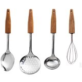 HUSLA SET KUHINJSKIH POSOD, AKACIJEV LES 73952, (21400196) | Shoptok.si