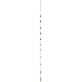  Viseće božićno drvce s vrhom od zvijezde 74 x 150 cm, prirodna grana | shoptok.hr