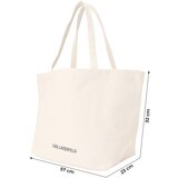 Karl Lagerfeld Shopper torba crna / vuneno bijela | shoptok.hr