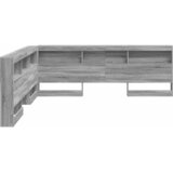  Skladišno uzglavlje Siva Sonoma 180 cm Konstruirano drvo | shoptok.hr