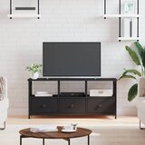 The Living Store TV omarica črna 102x33x45 cm inženirski les in železo - TV Omarica, (21376197) Cene
