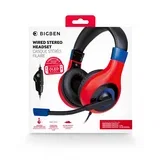 bigben nintendo switch headset mario red/blue slušalke