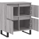  Komoda sivog hrasta sonome 60x35x70 cm od konstruiranog drva | shoptok.hr