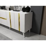 Hanah home vania - white, gold whitegold console | ePonuda.com