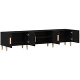 TV ormar Crni hrast 180 x 31,5 x 40 cm Konstruirano drvo | Eponuda.ba