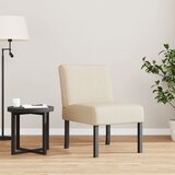 vidaXL Oblazinjen stol krem blago | Shoptok.si