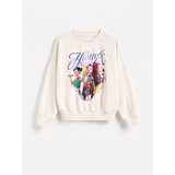 Reserved GIRLS` JOGGING TOP - krem Cijene