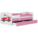 HAPPYKIDS OTROKA POSTELJA DREAMY GASILEC (VE BARV IN DIMENZIJ)-Roza-80x160 | Shoptok.si