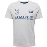 La Martina Majica mornarsko plava / svijetlosiva