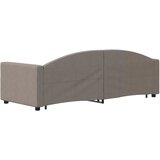  Dnevni krevet na razvlačenje smeđesivi 80 x 200 cm od tkanine | shoptok.hr