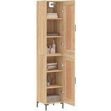  Visoka komoda hrasta sonome 34 5x34x180cm od konstruiranog drva | shoptok.hr
