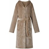  Kupaći kaput s kapuljačom Kamel xxl Flanel | shoptok.hr