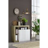 LC Mobili Elegantna bijela komoda s 2 vrata HAMBURG 209030-02K | shoptok.hr