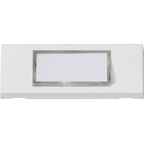 HEIDEMANN Gumb za zvonec LED osvetljen (Z imensko ploščico, Bele barve, Vezano z žico, 13 x 87 x 30 mm) | Shoptok.si