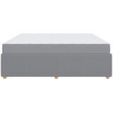  Krevetna konstrukcija Svijetlo siva 200 x 200 cm tkanina | Eponuda.com