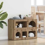  Strani šal Umetni hrast 80,5 x 35 x 59 cm Konstruiran les, (5000107406) | Shoptok.si