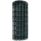 Euro ograda 0,4 x 25 m Željezo prekriveno PVC-om Zelena | shoptok.hr