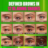 NYX Professional Makeup Blade & Shade olovka za obrve sa četkicom nijansa 09 Brunette g | shoptok.hr