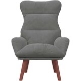  Fotelja Tamno siva 69 x 74 x 93 cm Baršun | shoptok.hr