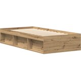  Okvir kreveta bez madraca boja hrasta artisan 100x200 cm | shoptok.hr