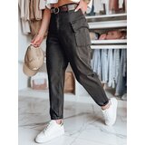 DStreet Spodnie damskie baggy GOTRENDI czarne | shoptok.hr