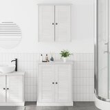  Set namještaja za kupaonicu Zidne 2 pcs Bijela i antikna bijela | Eponuda.ba