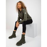 RUE PARIS Sweatshirt-RV-BL-8226.11X-khaki | Shoptok.si