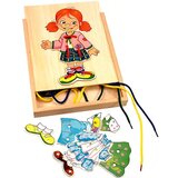 Woodyland Odjeni me - djevojčica - drvena igračka Cijene