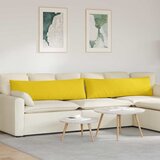  Jastučići za sofu 2 pcs Svijetlo žuta 145 x 40 cm tkanina | Eponuda.com