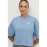 Puma Pamučna majica BETTER CLASSICS Oversized za žene, 624226