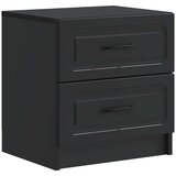  Noćni ormar 2 pcs Crna 43 x 34 5 x 44 5 cm Konstruirano drvo | shoptok.hr