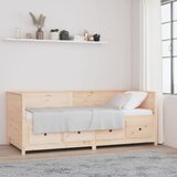 vidaXL dnevni ležaj 90 x 200 cm od masivne borovine Cijene