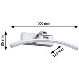 PAULMANN 95556 - LED/6W lampa za slike BENTO 230V 30 cm matni hrom | Eponuda.com